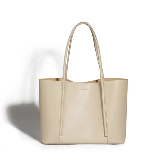 Classic Cowhide Leather Designer Bag Fashion Shopping Handbag For Women